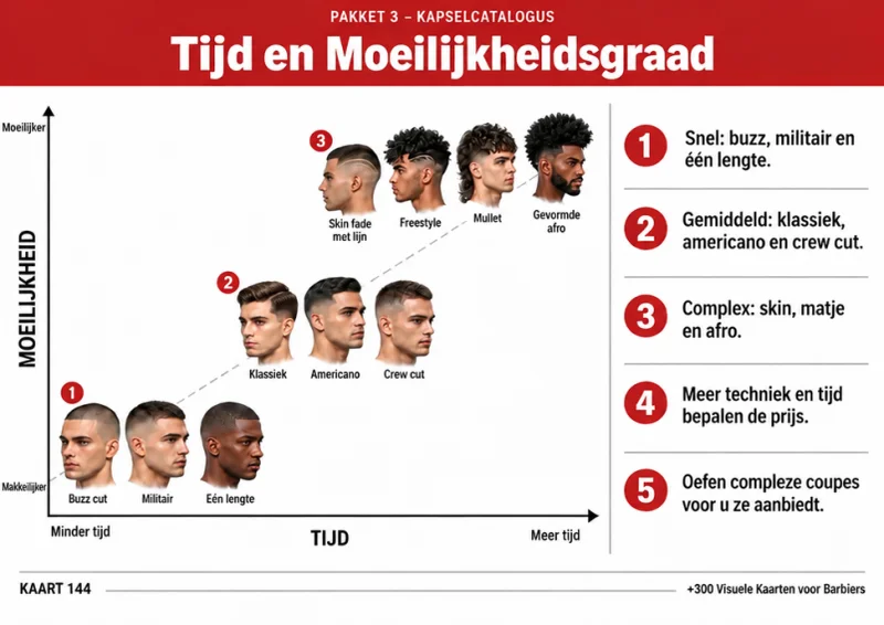 Visuele kaart 144, Tijd en Moeilijkheidsgraad