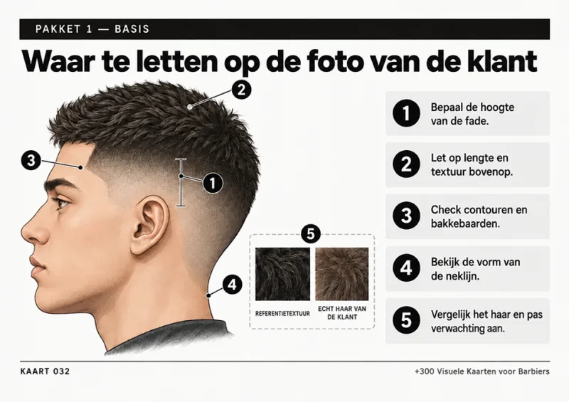 Visuele kaart 032, Waar U Op Moet Letten In De Foto Van De Klant