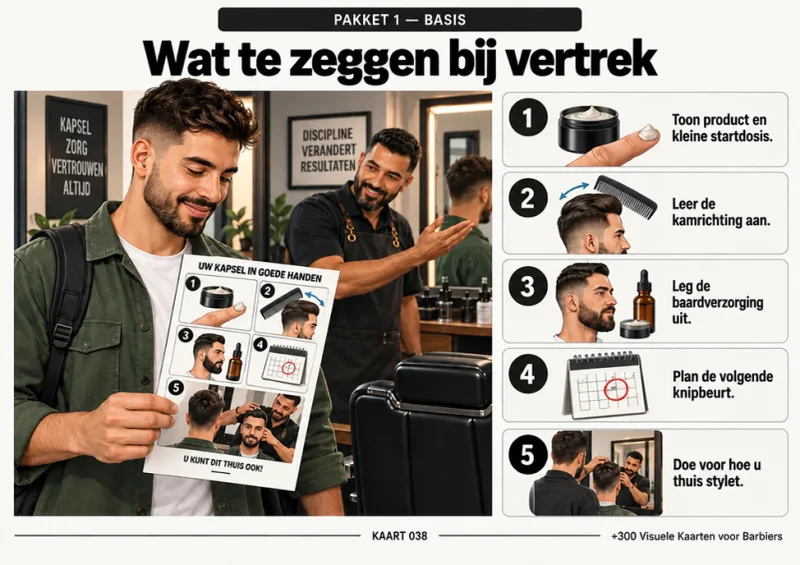 Visuele kaart 038, Wat u zegt bij het afscheid