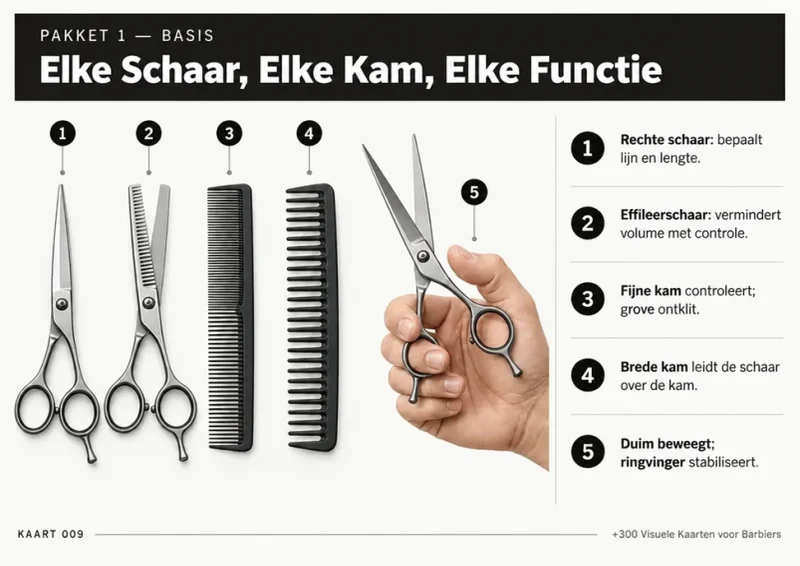 Visuele kaart 009, Elke Schaar, Elke Kam, Elke Functie