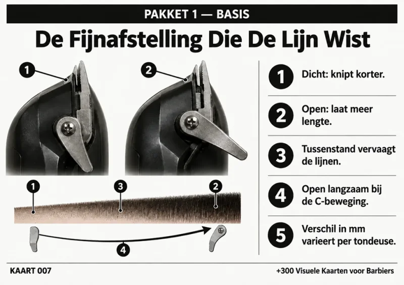 Visuele kaart 007, De Fijnafstelling Die De Lijn Vervaagt (versie 2)